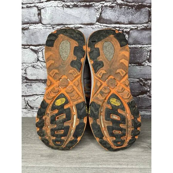 Hoka One Vibram Mafate Speed 2 Red Synthetic Running Shoes Men 9.5M US/43 1/3EU