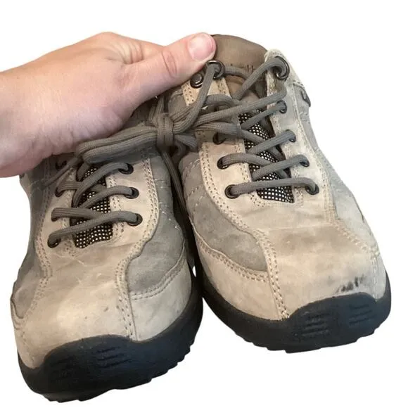 HOTTER Womens Mist GTX Shoes US 9 EU 41 England Comfort Tan Walking Gorpcore