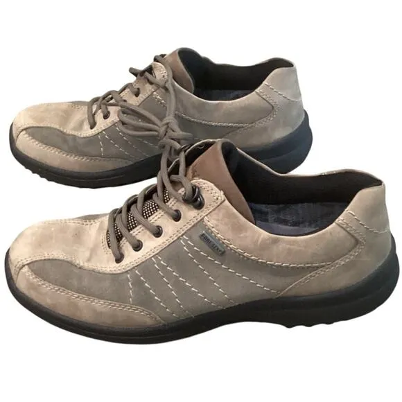 HOTTER Womens Mist GTX Shoes US 9 EU 41 England Comfort Tan Walking Gorpcore