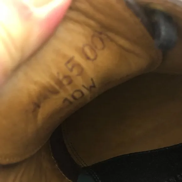 HS trask brown Saddle leather shoes, size 10 Wide