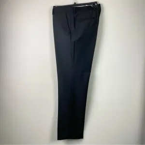 Hugo Boss Dress Pants Mens Modern fit 32Wx31L Black Solid E04426