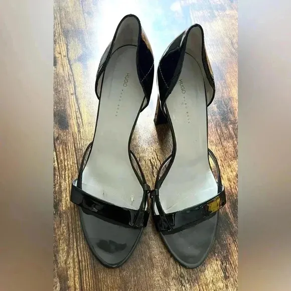 HUGO Hugo Boss | ladies patent leather high heels. Size: 39