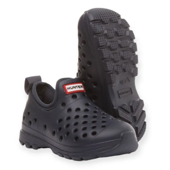 HUNTER | Original Kid's Lightweight Outdoor Slip On Shoes in Navy