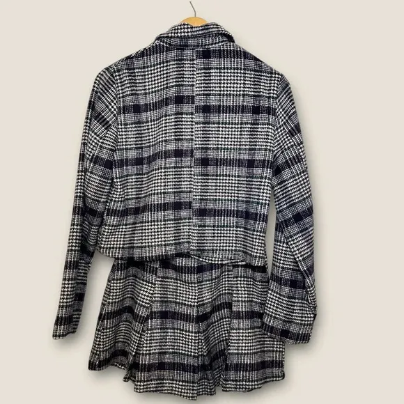 HYFVE | Plaid Blazer &amp; Skirt Set | Size Small | Classic &amp; Timeless Style NWT