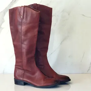 I.N.C. International Concepts Women's Brown Leather boots Size 9