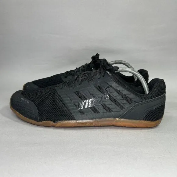 Inov-8 BARE-XF 210 V3 Shoes Mens Size 12 Black Minimalist Barefoot Training Shoe