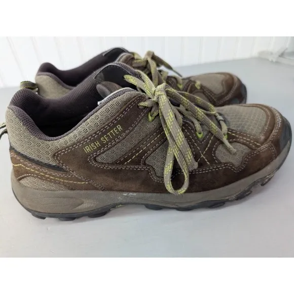 Irish Setter Afton Men's Work Safety Boots Brown Steel Toe Shoes 83106 Size 10.5
