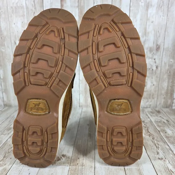 Irish Setter Waterproof Boat Shoes Leather Loafers Comfort Brown 11.5