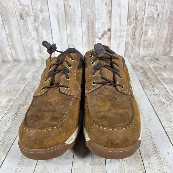 Irish Setter Waterproof Boat Shoes Leather Loafers Comfort Brown 11.5