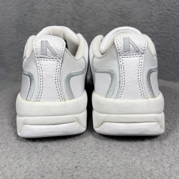Iron Age Work Safety Shoes Sneakers Mens Size 7 Wide White Leather Steel Toe