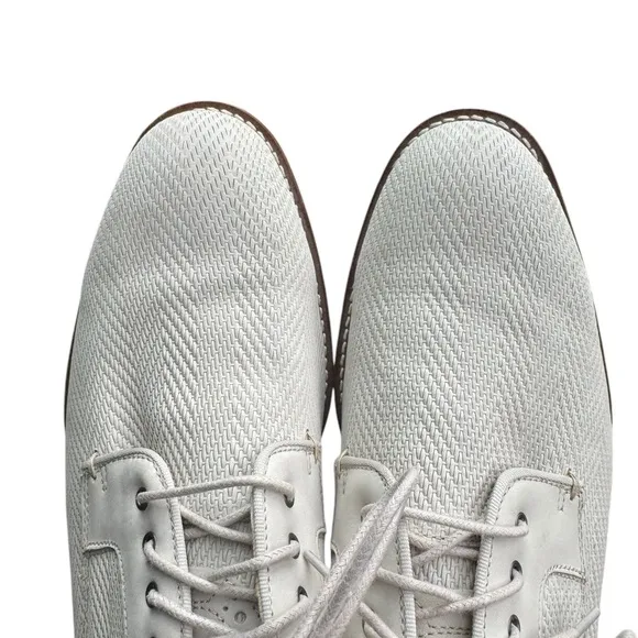 J. Murphy by Johnston &amp; Murphy Men’s Oxford Shoes Sz 11M Lace-Up Derby White