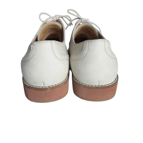 J. Murphy by Johnston &amp; Murphy Men’s Oxford Shoes Sz 11M Lace-Up Derby White