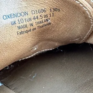 J Shoes Oxendon Dainite Sole Moc Toe Derbys US Men's Size 11