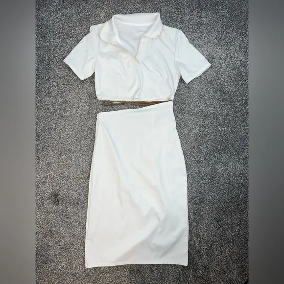 Jacquemus Women's x Nike cut out dress small