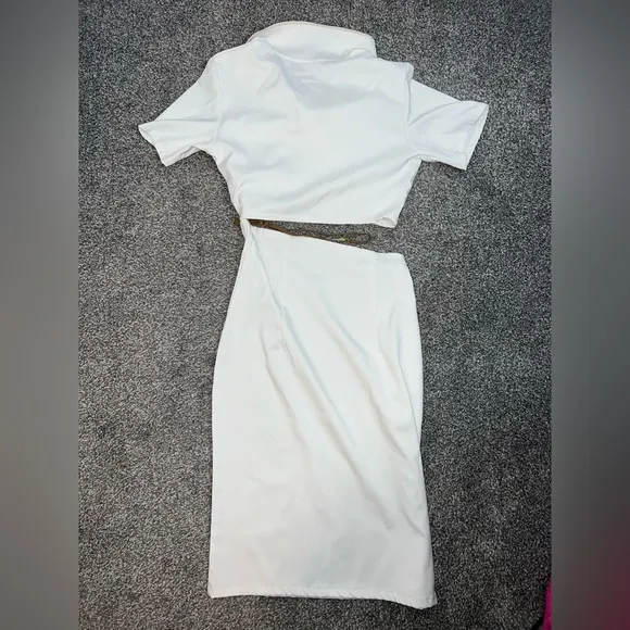 Jacquemus Women's x Nike cut out dress small