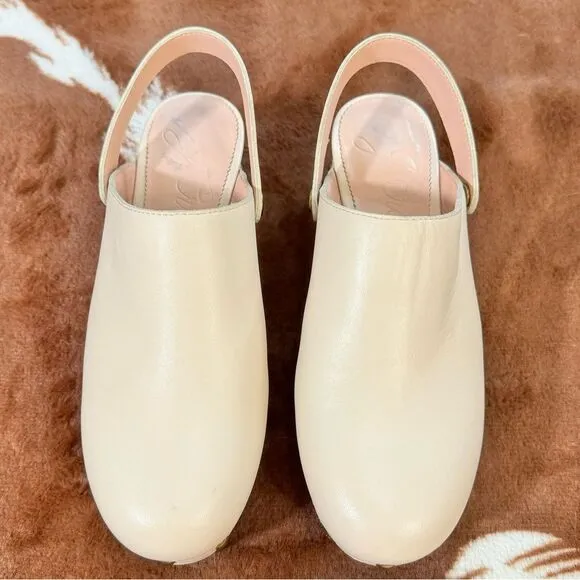 J.crew Convertible Leather Studded Clogs