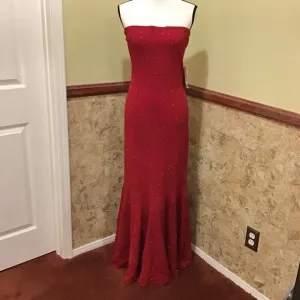 Jessica McClintock NWT Vintage Evening Long Dress Gown Modern Sz 4 (Vintage 10)