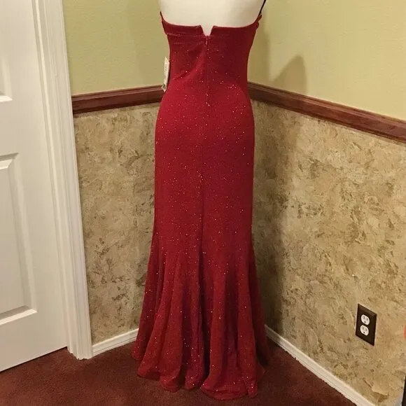 Jessica McClintock NWT Vintage Evening Long Dress Gown Modern Sz 4 (Vintage 10)