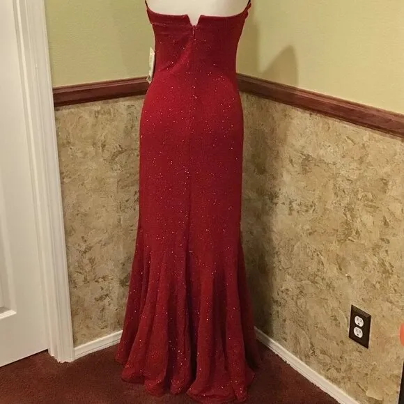 Jessica McClintock NWT Vintage Evening Long Dress Gown Modern Sz 4 (Vintage 10)