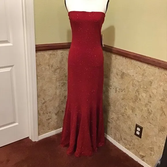 Jessica McClintock NWT Vintage Evening Long Dress Gown Modern Sz 4 (Vintage 10)