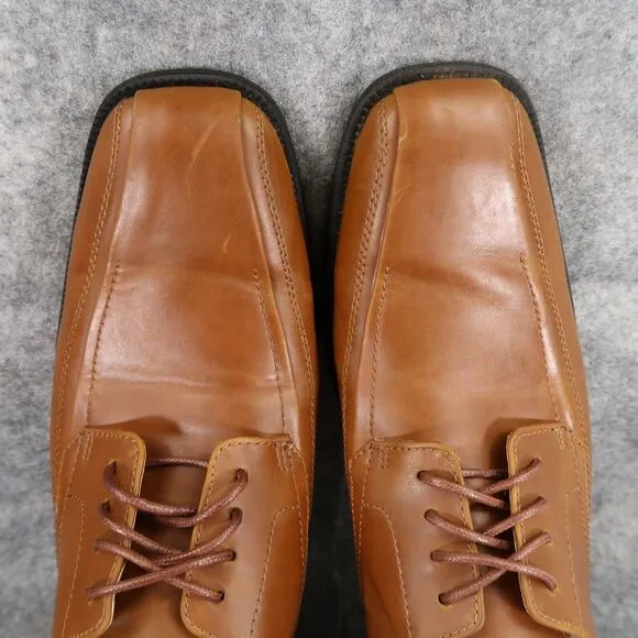 J.Ferrar Shoes Mens 9 Oxford Derby Dress Formal Classic Bike Toe Professional