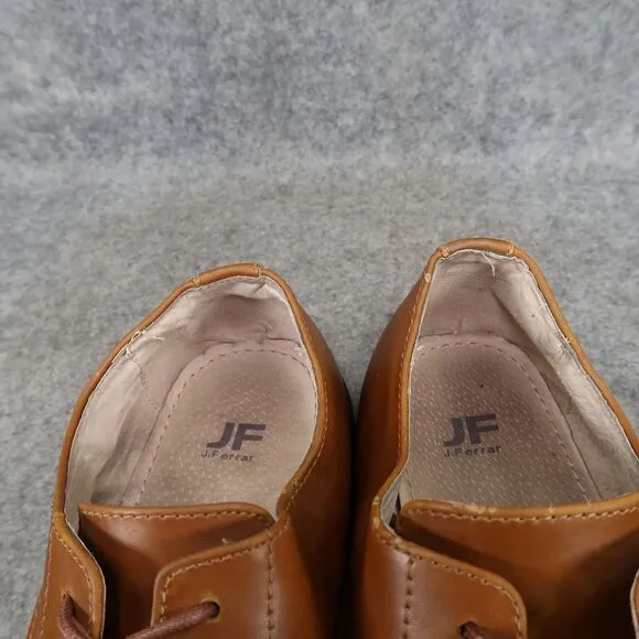 J.Ferrar Shoes Mens 9 Oxford Derby Dress Formal Classic Bike Toe Professional