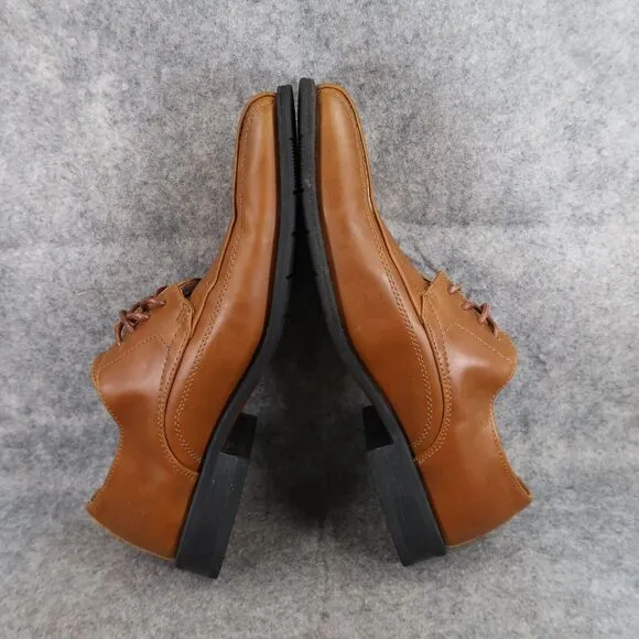 J.Ferrar Shoes Mens 9 Oxford Derby Dress Formal Classic Bike Toe Professional