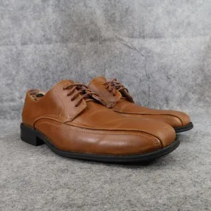 J.Ferrar Shoes Mens 9 Oxford Derby Dress Formal Classic Bike Toe Professional