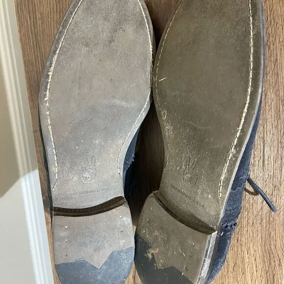 John Varvatos Men's Suede Oxford Shoes