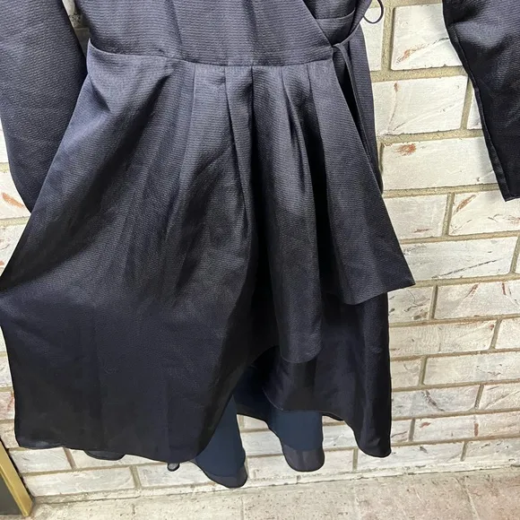 Joie | Midnight Navy Blue Wrap Dress