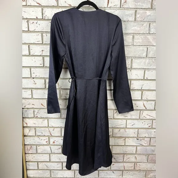 Joie | Midnight Navy Blue Wrap Dress