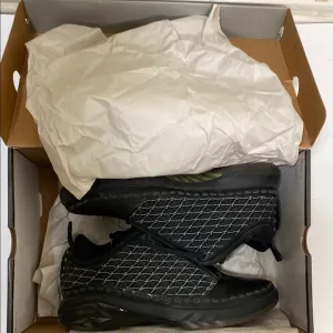 Jordan Black and Gray Athletic Shoes with Sleek Design