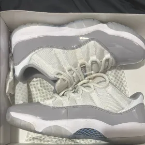 Jordan Cool Gray Athletic Shoes with Classic Design