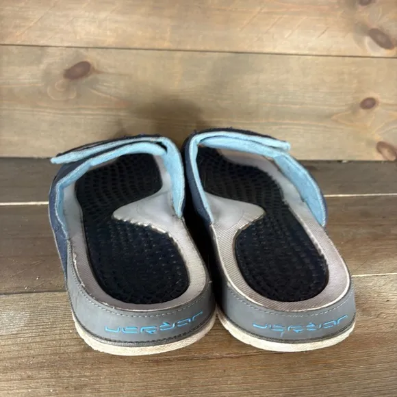 jordan hyrdo 13 mens size 12 shoes blue basketball slide sandals
