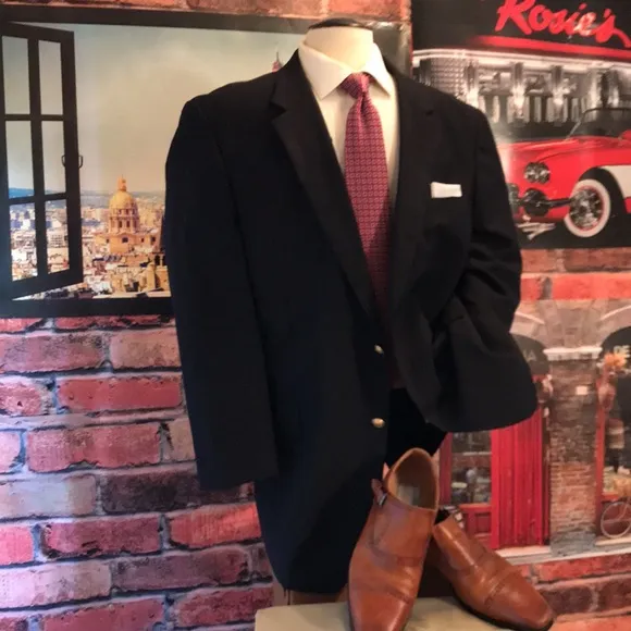 Jos A bank Blue Blazer