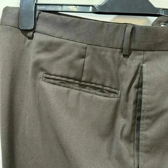 Joseph A Banks Men’s Pleated Wool Dress Pants 36 Regular