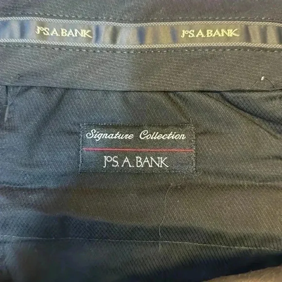 Joseph A Banks Men’s Pleated Wool Dress Pants 36 Regular
