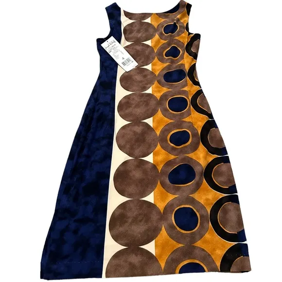 JOSEPH RIBKOFF y2k modern abstract dress nwt