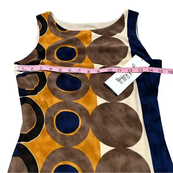 JOSEPH RIBKOFF y2k modern abstract dress nwt