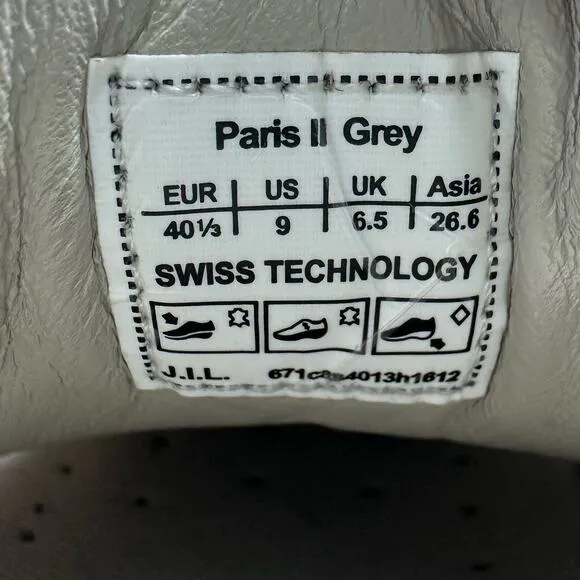 Joya WMNS Paris II Comfort Walking Shoe Teak tan Color US Sz 9 Lace-Up Ortholite