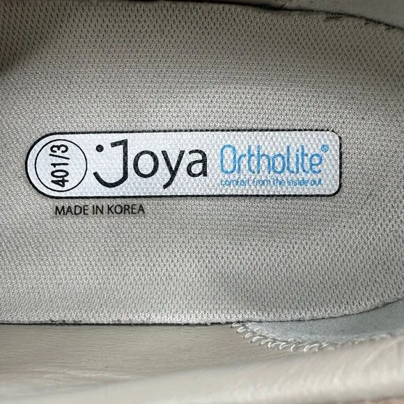 Joya WMNS Paris II Comfort Walking Shoe Teak tan Color US Sz 9 Lace-Up Ortholite