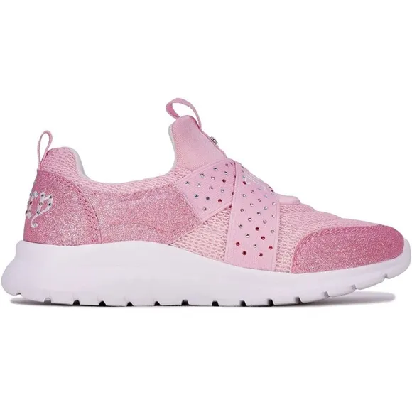 Juicy Couture Kids Sneakers Double Strap Casual Athletic Shoes