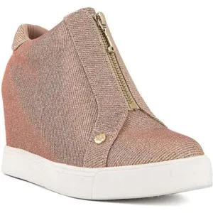Juicy Couture Women's Platform Wedge Sneakers High-Top Shoes-Journey