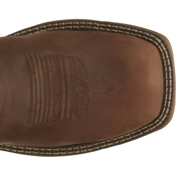 Justin Womens Work Boots Rush 11&quot; Waterproof EH Soft Toe Brown SE4355 Size‎ 9 B