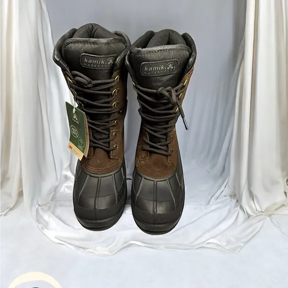Kamik Nation Plus Winter Snow Boots Men’s 9 NWT Waterproof -40°Foots