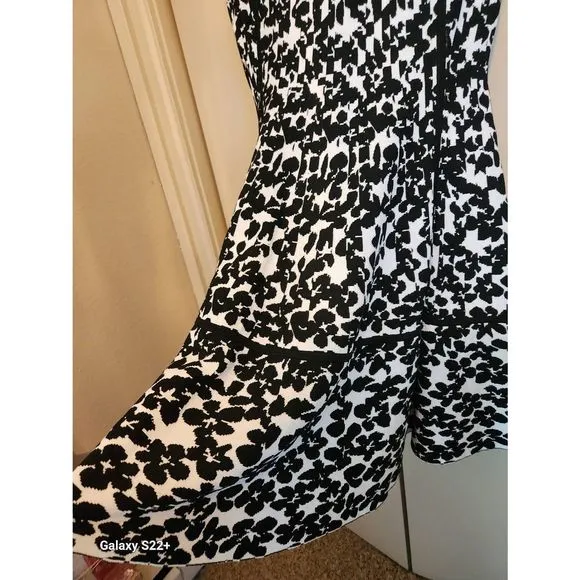 Kate Spade ♠️ Classic Black and White Dress