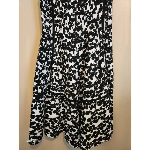 Kate Spade ♠️ Classic Black and White Dress