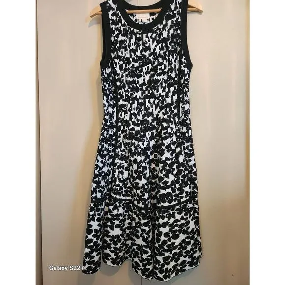 Kate Spade ♠️ Classic Black and White Dress