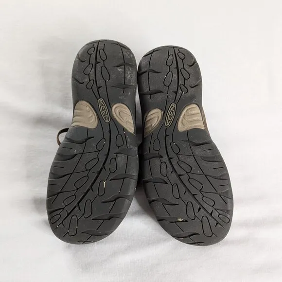 Keen Brown Lace Up Leather Presidio Shoes