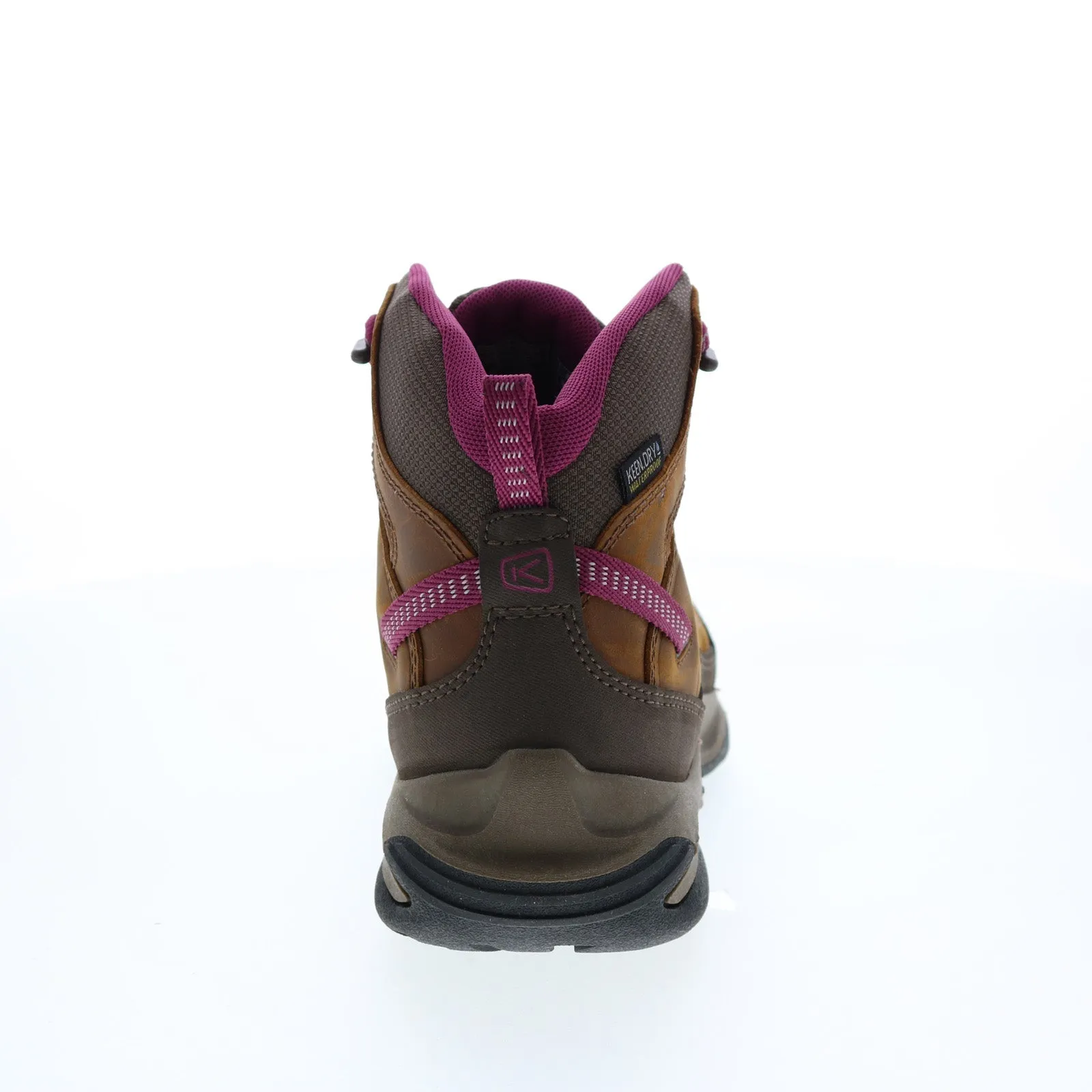 Keen Circadia Mid Waterproof 1026765 Womens Brown Leather Hiking Boots